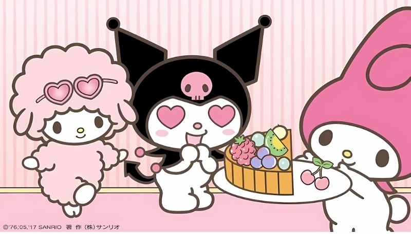 Bộ sưu tập ảnh nền kuromi và những người bạn cute