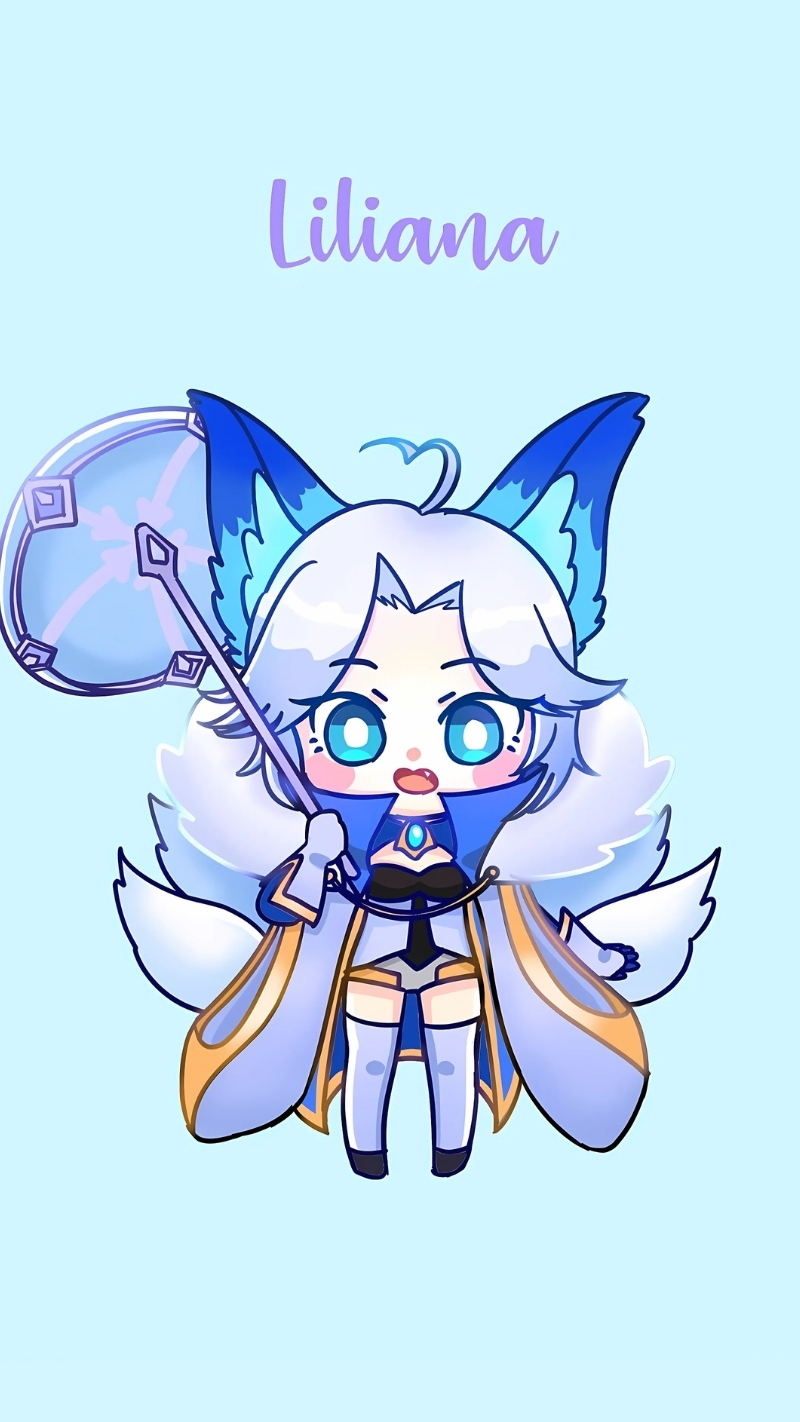 Hình nền Liên Quân chibi siêu dễ thương