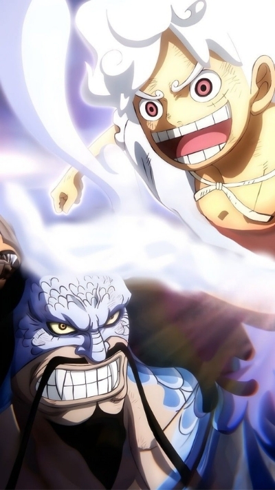 Hình ảnh Luffy Gear 5 ấn tượng 4K đẹp