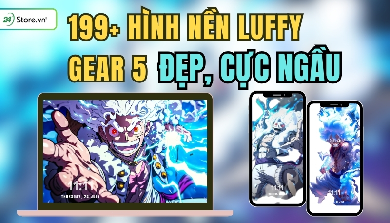 Hình nền Luffy Gear 5 