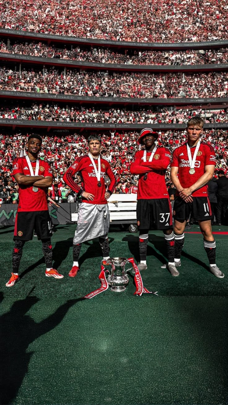 Ảnh nền Manchester United và fan độc đáo