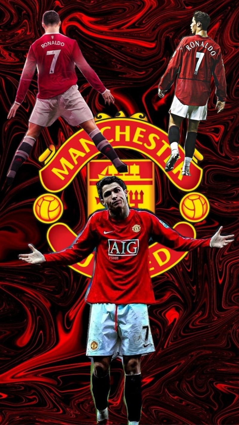 Hình nền logo Manchester United đặc sắc