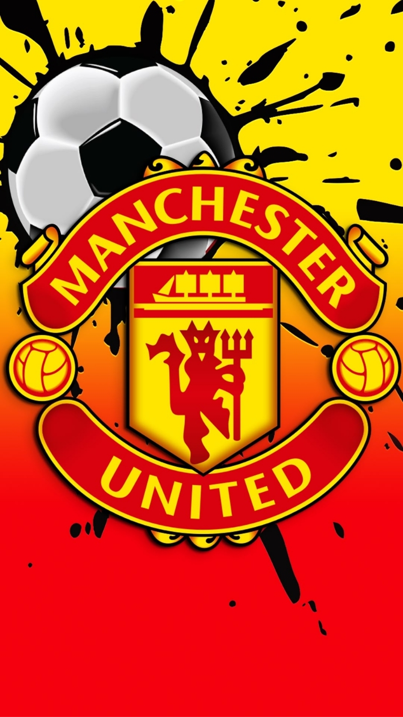 Hình nền logo Manchester United huyền thoại