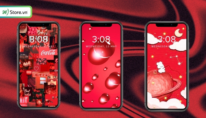 TOP Hình nền màu đỏ đẹp nhất Full HD cho điện thoại