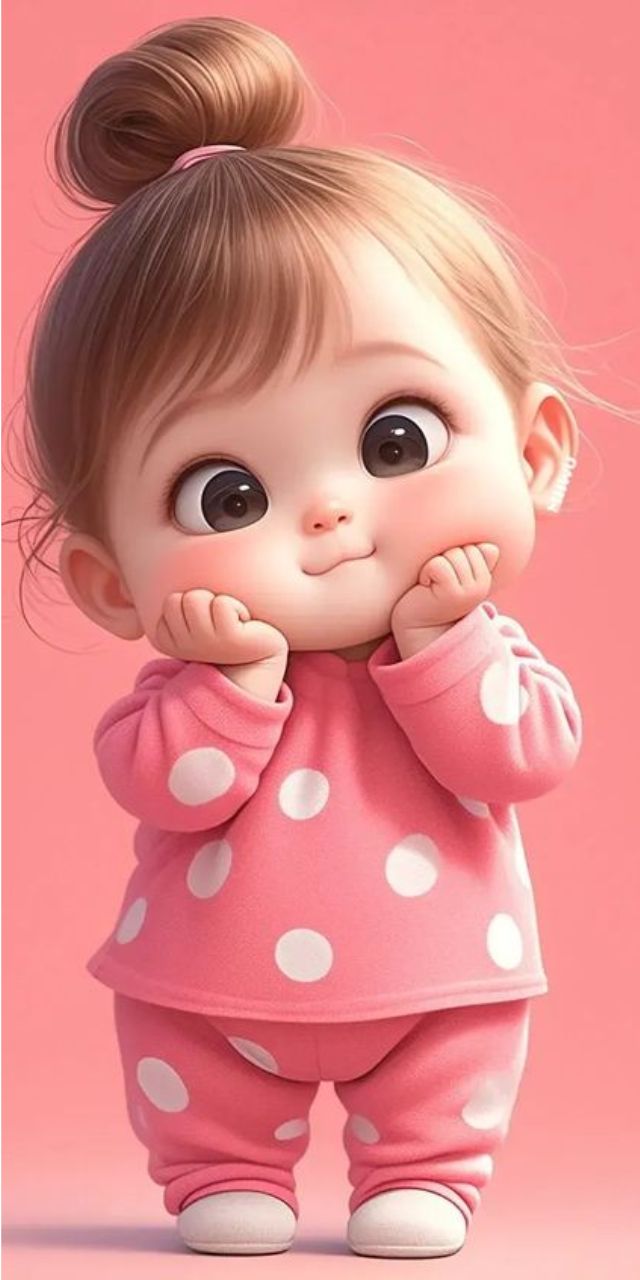 hình nền màu hồng dễ thương