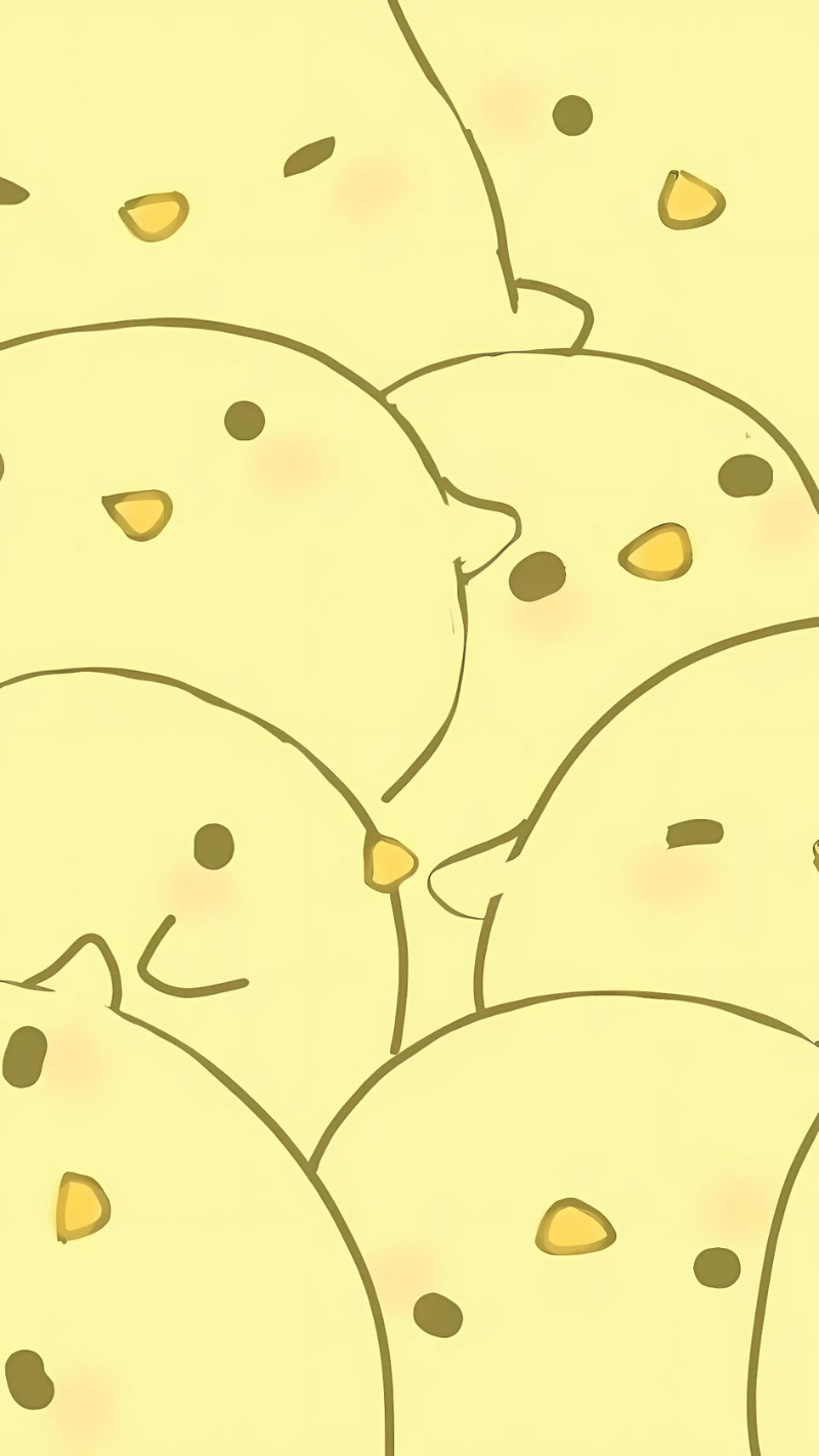 hình nền màu vàng cute