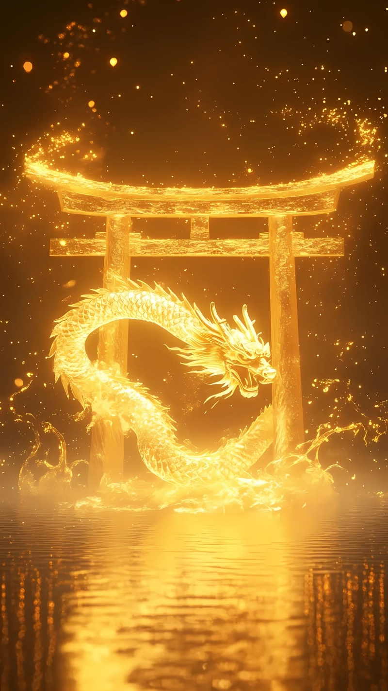 hình nền rồng vàng