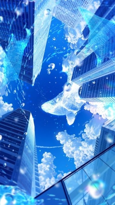 hình nền màu xanh dương bầu trời