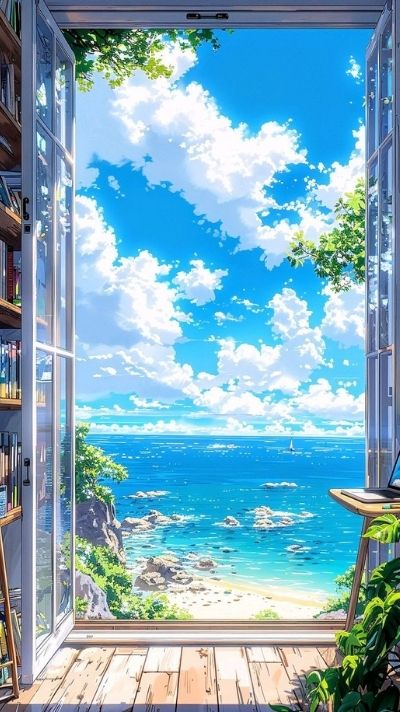 hình nền màu xanh dương bầu trời