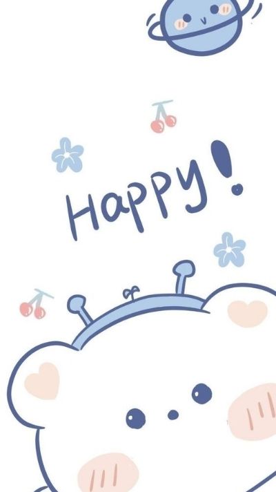 hình nền màu xanh dương cute
