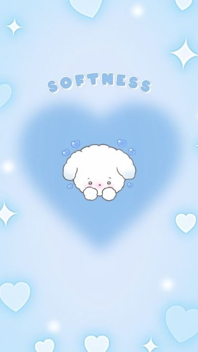 hình nền màu xanh dương cute