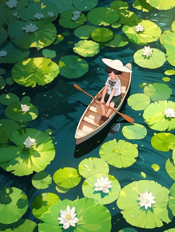 hình nền màu xanh lá cây cute