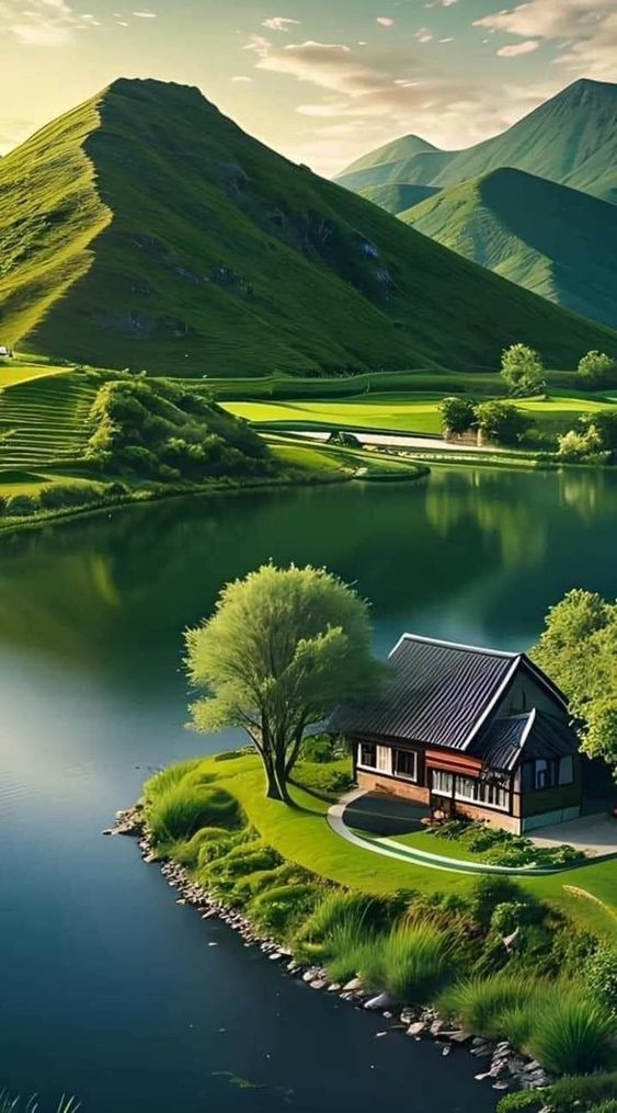 hình nền màu xanh lá cây