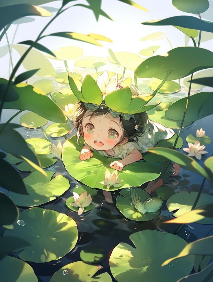 hình nền màu xanh lá cute