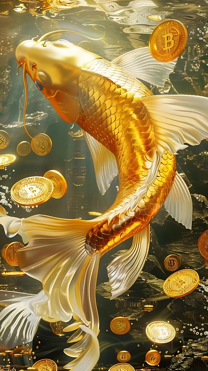 Hình nền cá chép phong thủy