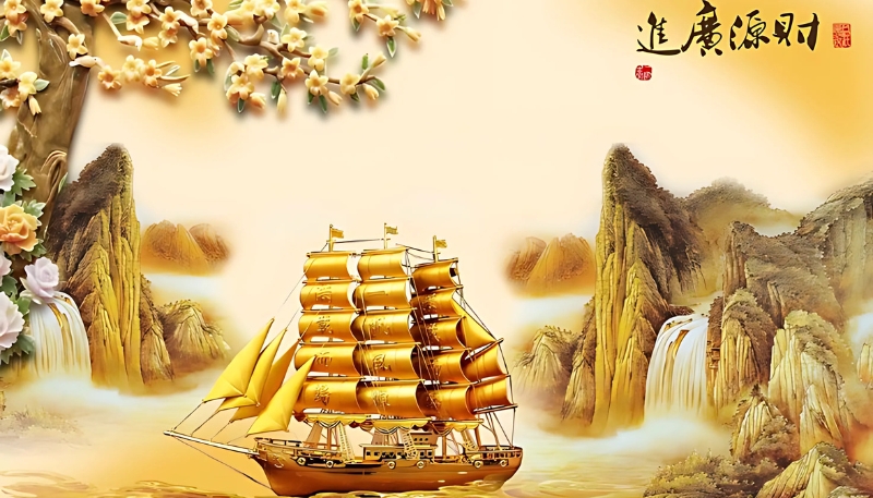 Hình nền may mắn cho mệnh Kim trên máy tính