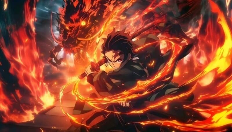 ảnh máy tính bảng anime thanh gươm diệt quỷ
