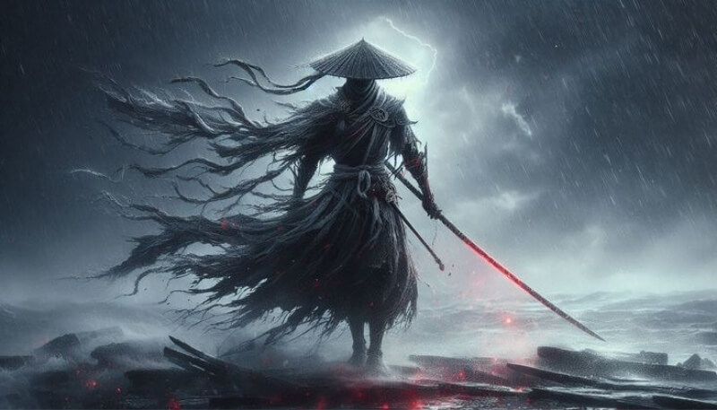 ảnh nền máy tính bảng kiếm sĩ anime chất lượng cao