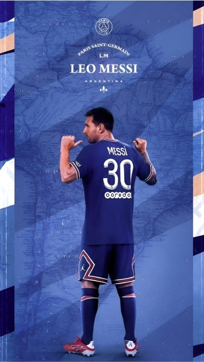 hình nền messi psg cực chất