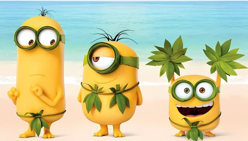 Ảnh nền Minions hài hước, đáng yêu cho máy tính
