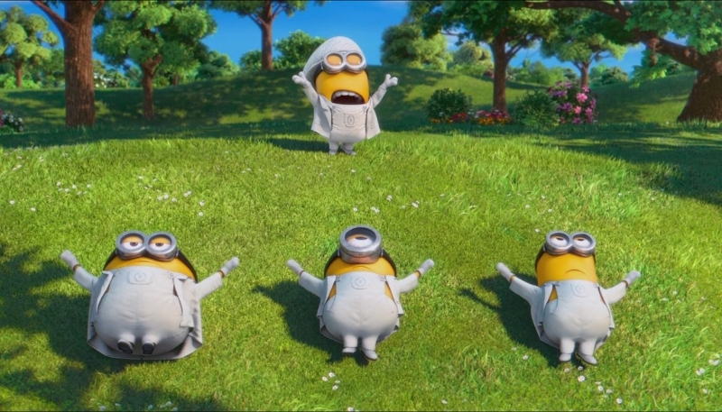 Ảnh nền Minions hài hước, dễ thương cho máy tính