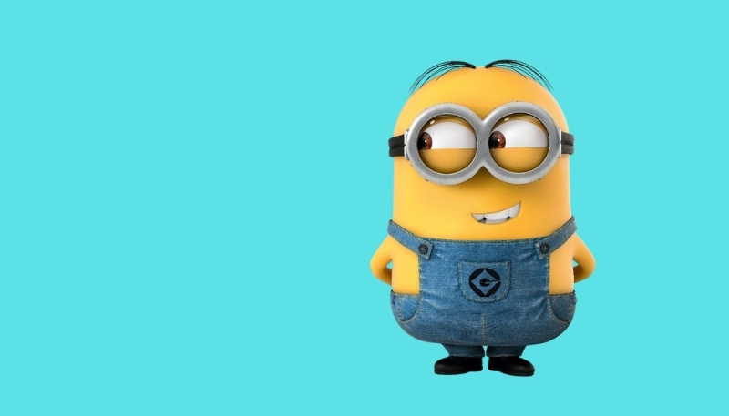 Ảnh nền Minions Mark vui nhộn, đáng yêu