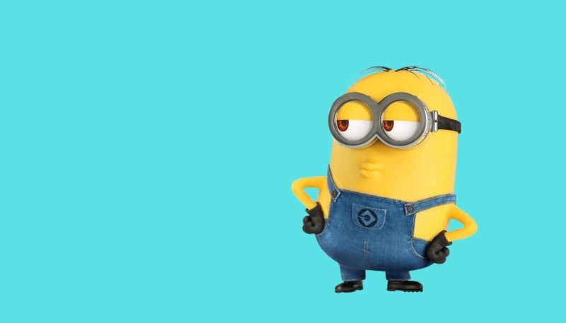 Hình Minions Mark ngốc nghếch, dễ thương