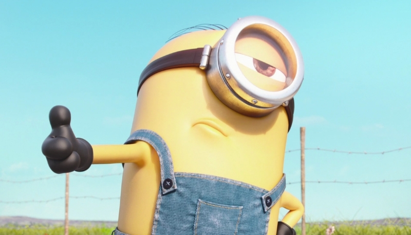 Hình Minions Stuart dễ thương cho máy tính