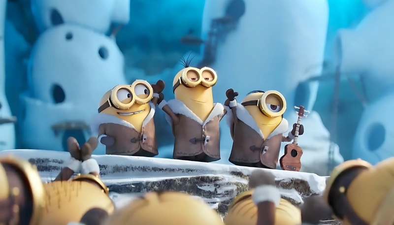 Nền Minions ngốc nghếch, vui vẻ năm 2015