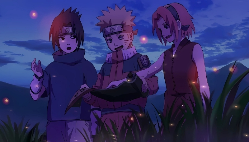 ảnh nền naruto cùng đồng đội cho laptop