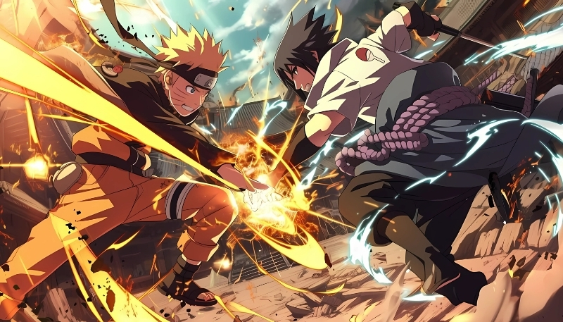 hình nền naruto 8k chibi