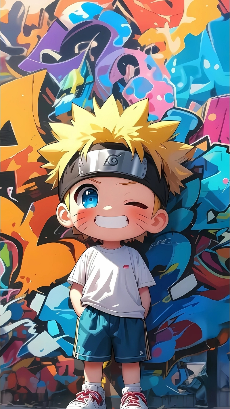 hình nền naruto chibi 3d
