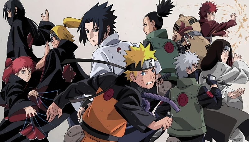 hình nền naruto cùng đồng đội anime