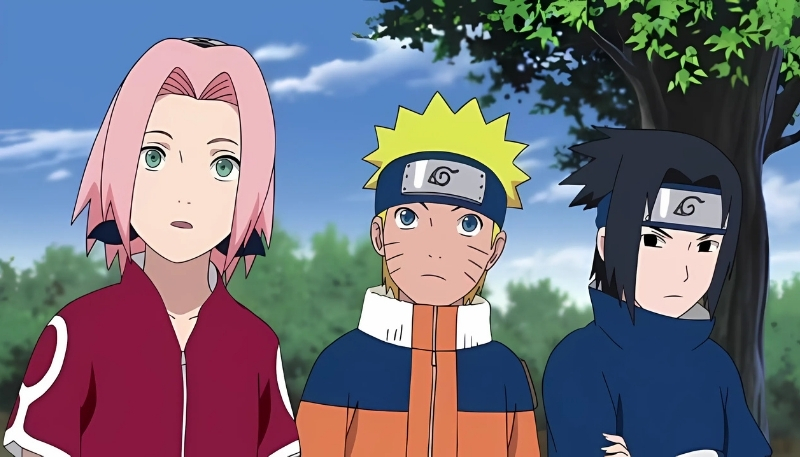 hình nền naruto cùng đồng đội cute