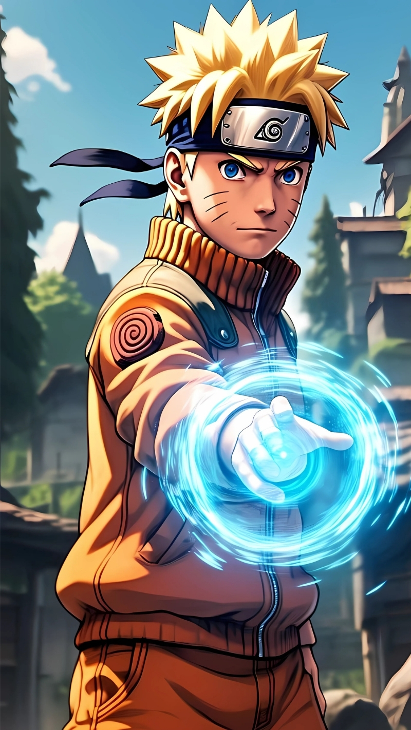 hình nền naruto rasengan cho smartphone