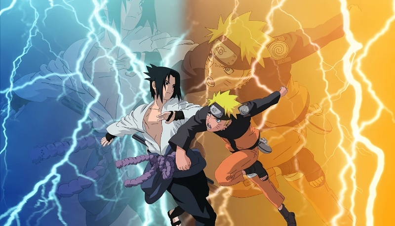 hình nền naruto và sasuke vs obito