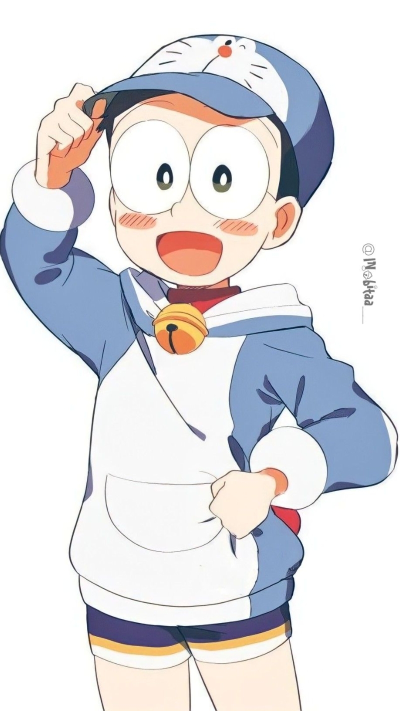 ảnh nền nobita anime phong cách