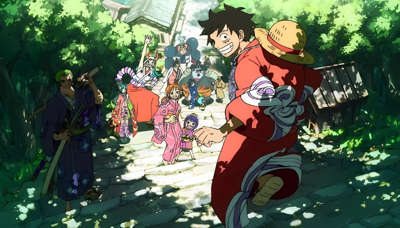 Ảnh One Piece dùng trên desktop