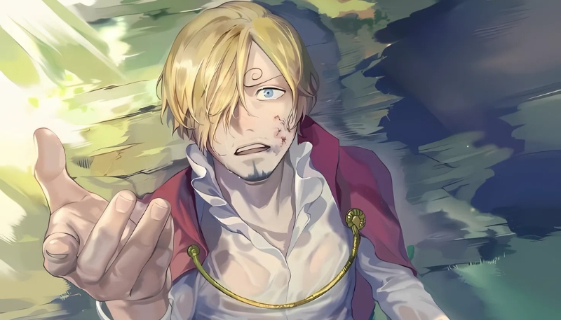 Ảnh Sanji One Piece làm background PC