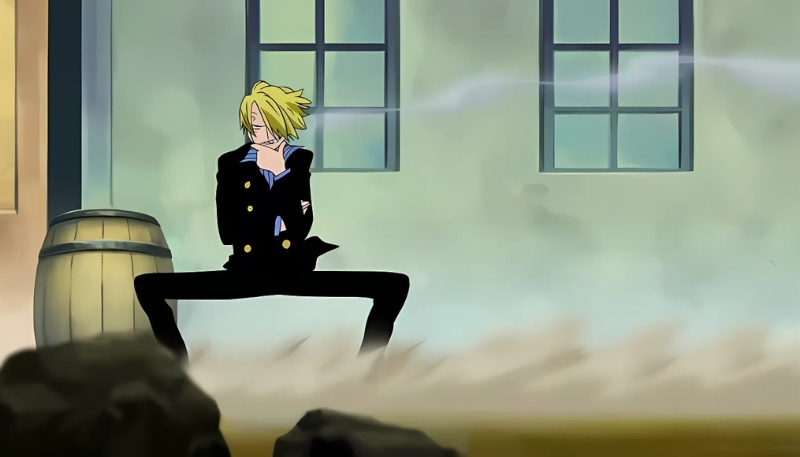 Background Sanji One Piece cực chất desktop