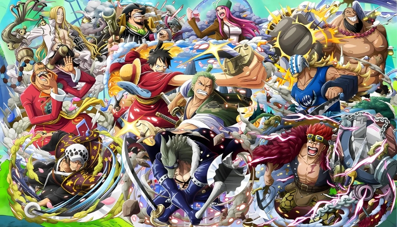Hình One Piece dùng làm ảnh nền