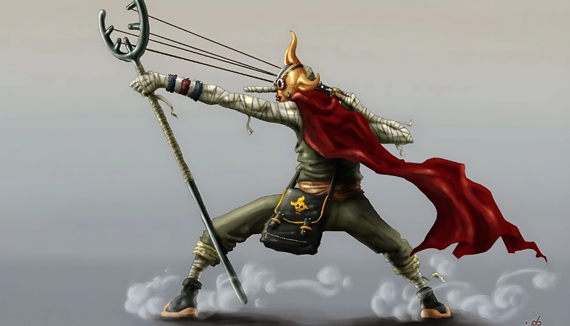 Hình Usopp One Piece phong cách anime