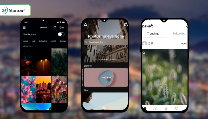 Gợi ý app tải hình nền Oppo