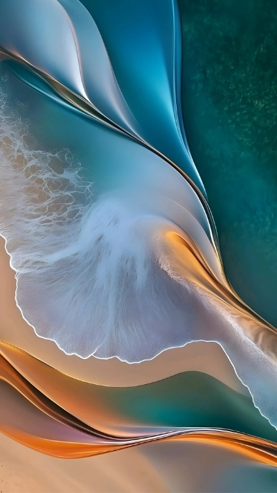 Wallpaper oppo nghệ thuật trừu tượng độc đáo