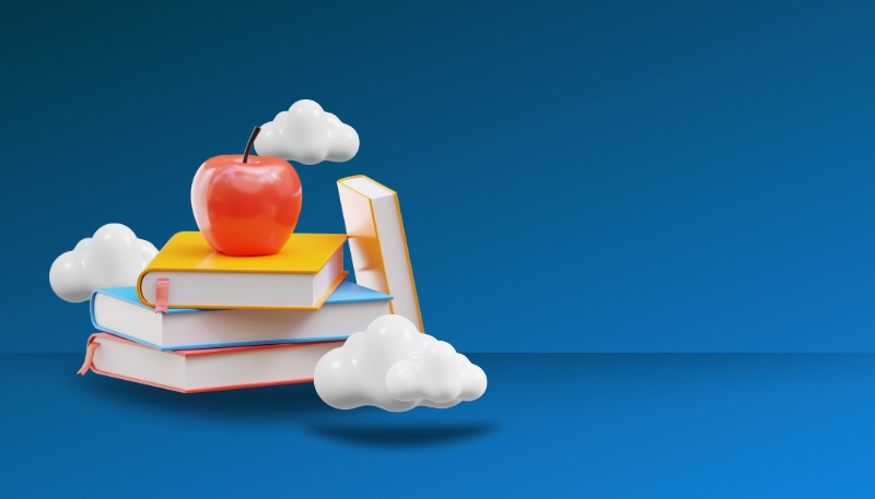 background Hình nền PowerPoint mầm non hài hước, ngộ nghĩnh