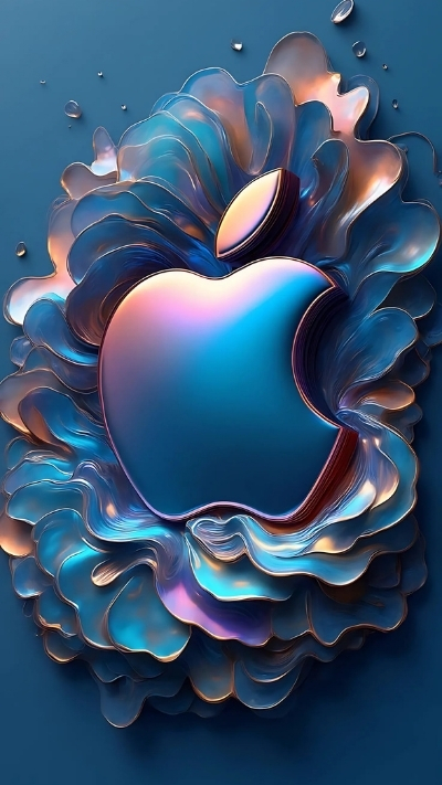 Ảnh bìa táo iPhone 4K nghệ thuật tinh khôi