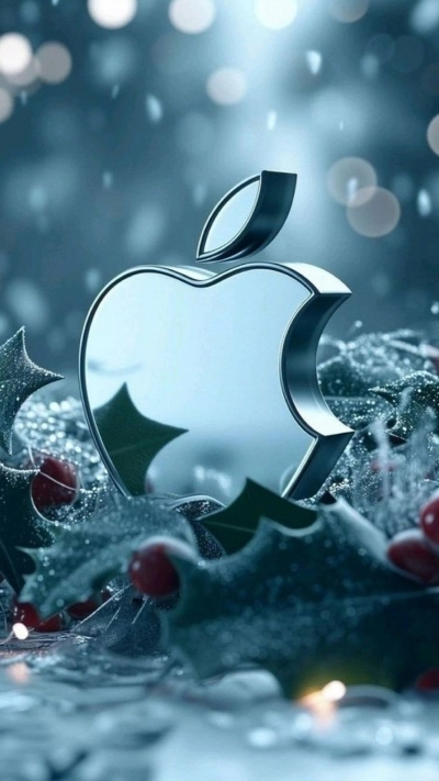 Ảnh nền táo iPhone 4K nghệ thuật cute