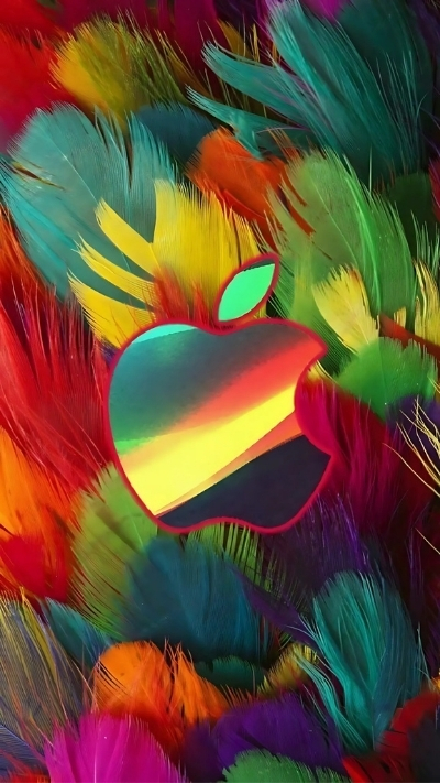 hình quả táo iphone đẹp