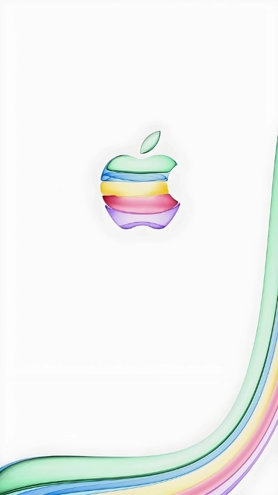 Wallpaper quả táo iPhone 4K ngập tràn ánh sáng