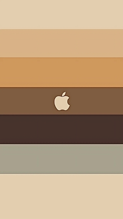 Wallpaper quả táo iPhone 4K tối giản đẹp dịu dàng